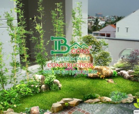 Sân Vườn Tiểu Cảnh ST5