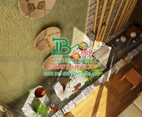 Sân Vườn Tiểu Cảnh ST2