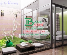 Sân Vườn Tiểu Cảnh ST4